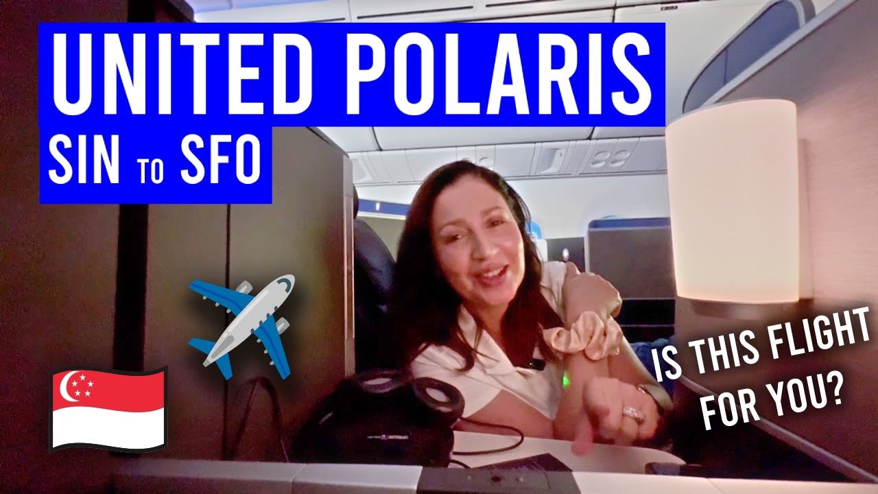 INSANE Luxury in the Sky! United Polaris Business Class Review | Singapore to San Francisco