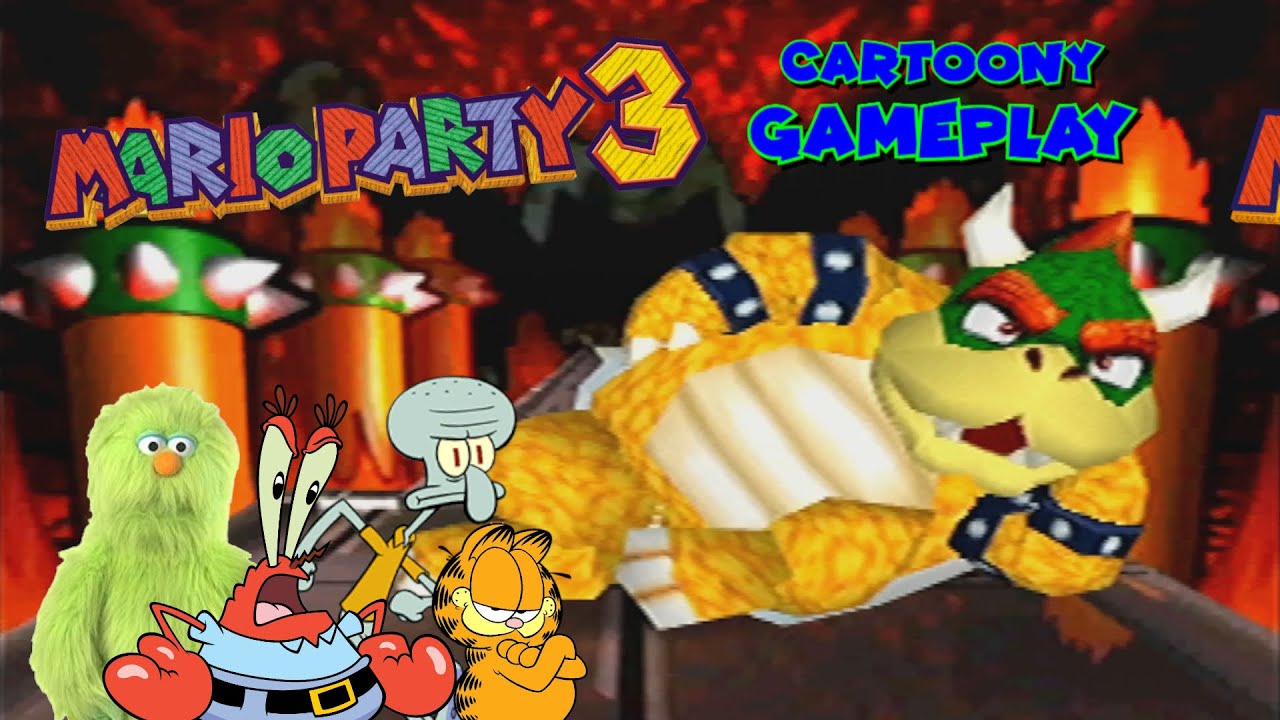 Cartoony Gameplay: Mario Party 3