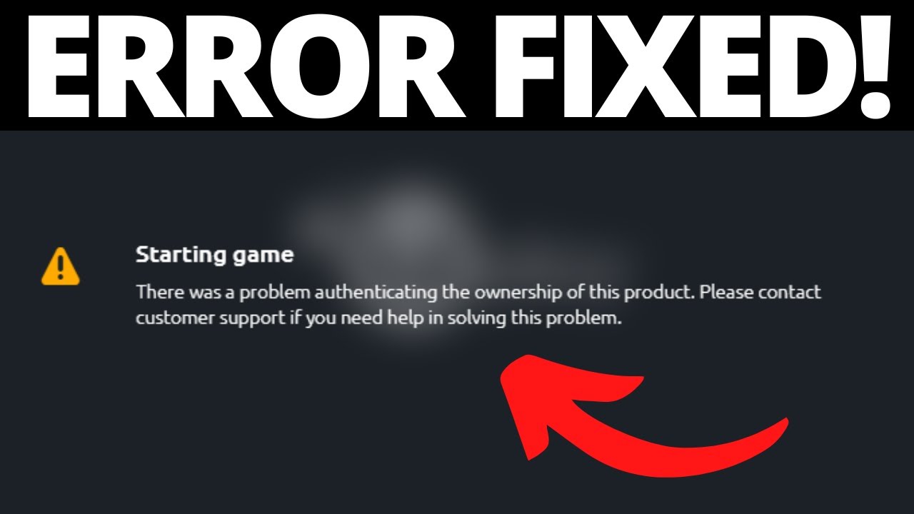 Fix There's Was A Problem Authenticating The Ownership Of This Product Rainbow Six Siege
