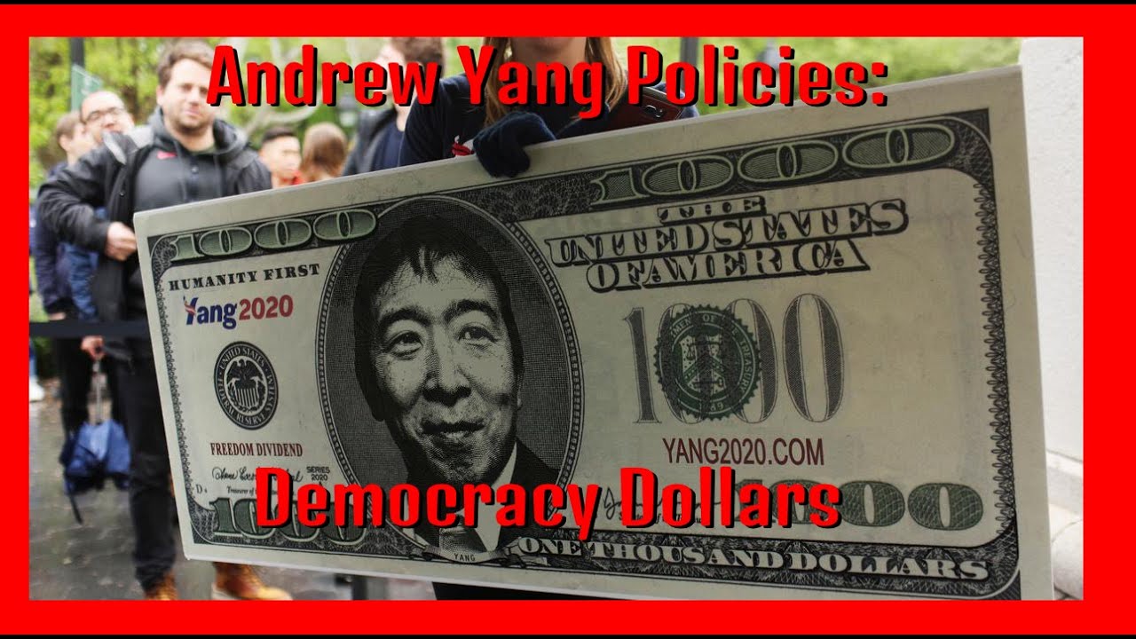 Democracy Dollars - Andrew Yang Policies