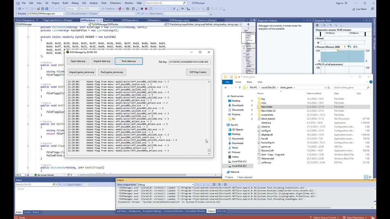 EVPManager