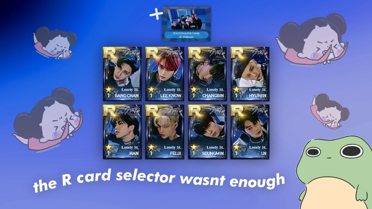 CURSED stray kids lonely st. limited theme + background 💸 superstar jyp