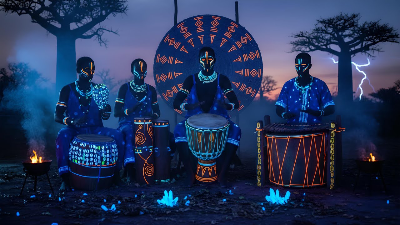Energetic Drum Celebration | Afro Jazz Feelings for Cultural Gatherings