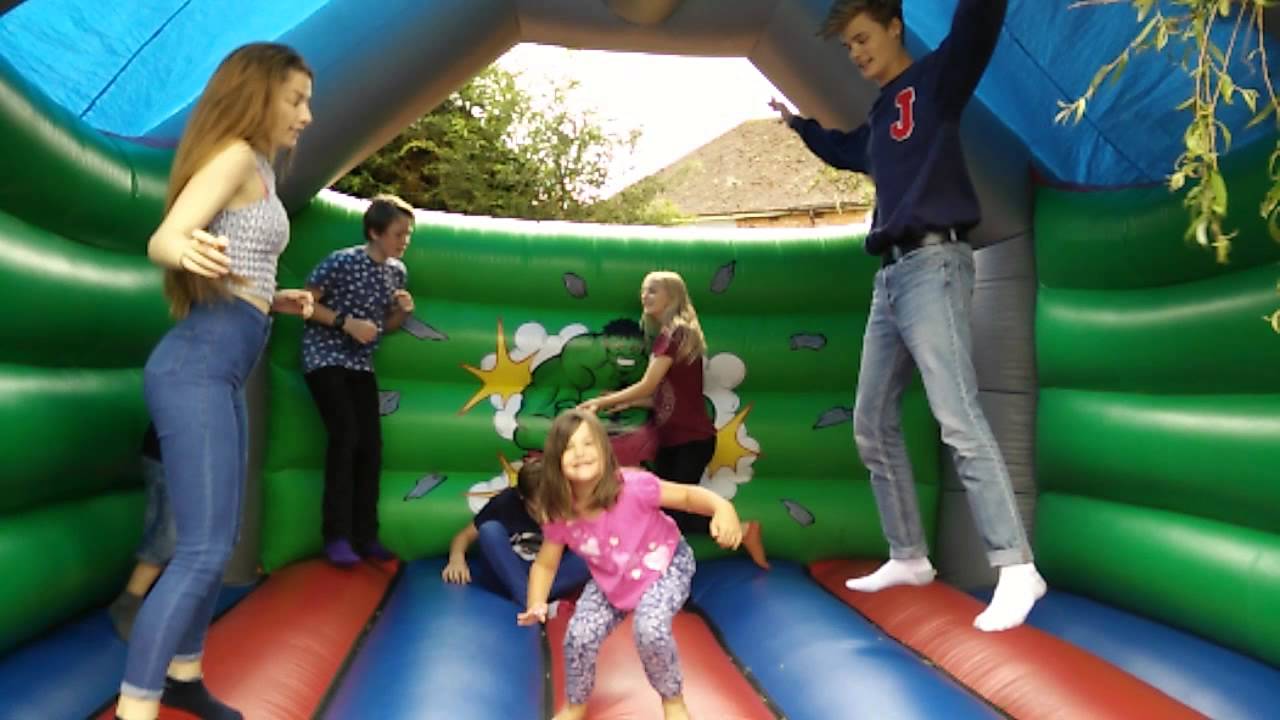 Slow Motion Bouncy Castle
