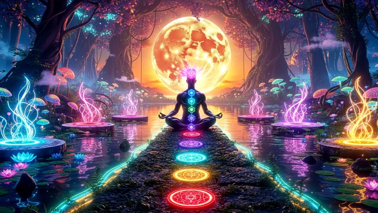 7 Chakra Healing Meditation 🧘‍ Full Body Detox & Negative Energy Release