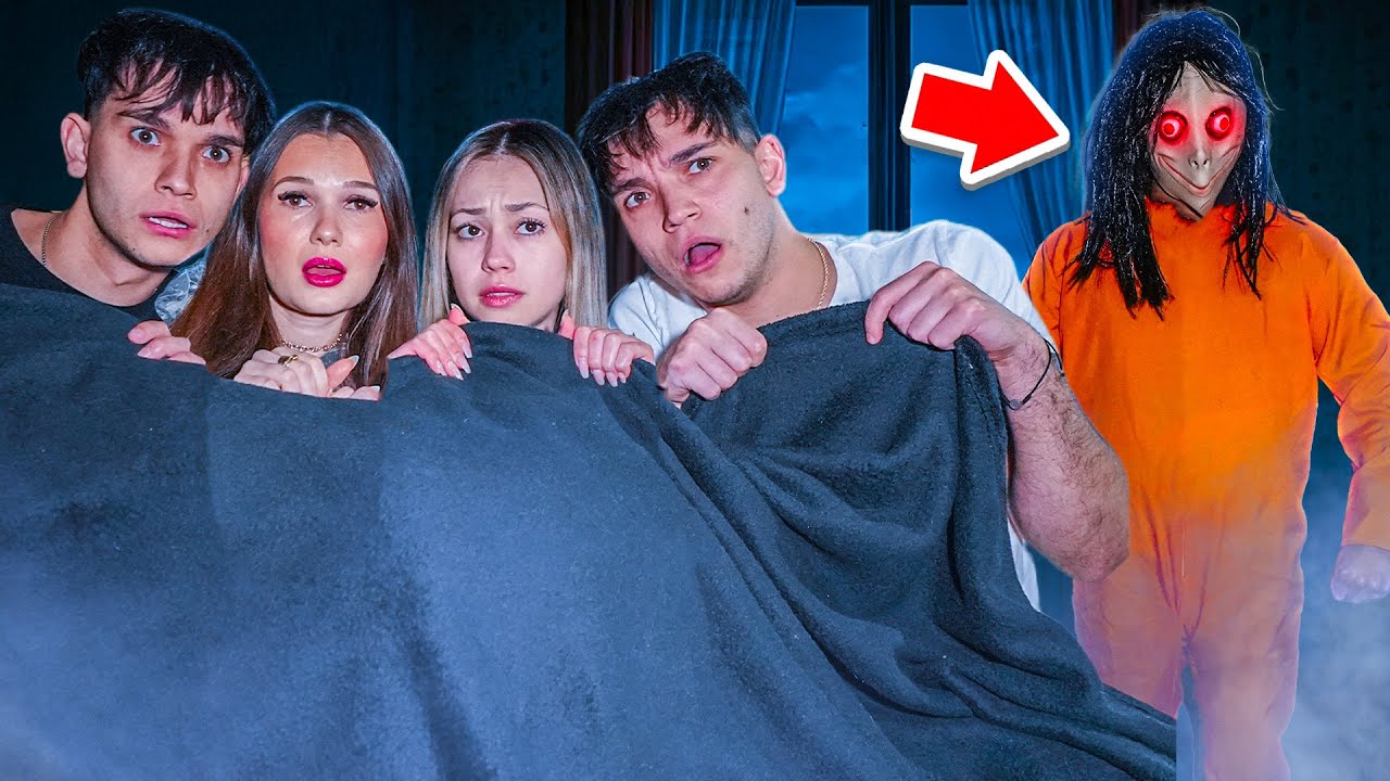 The CREEPY MAN Broke In During Our Sleepover!