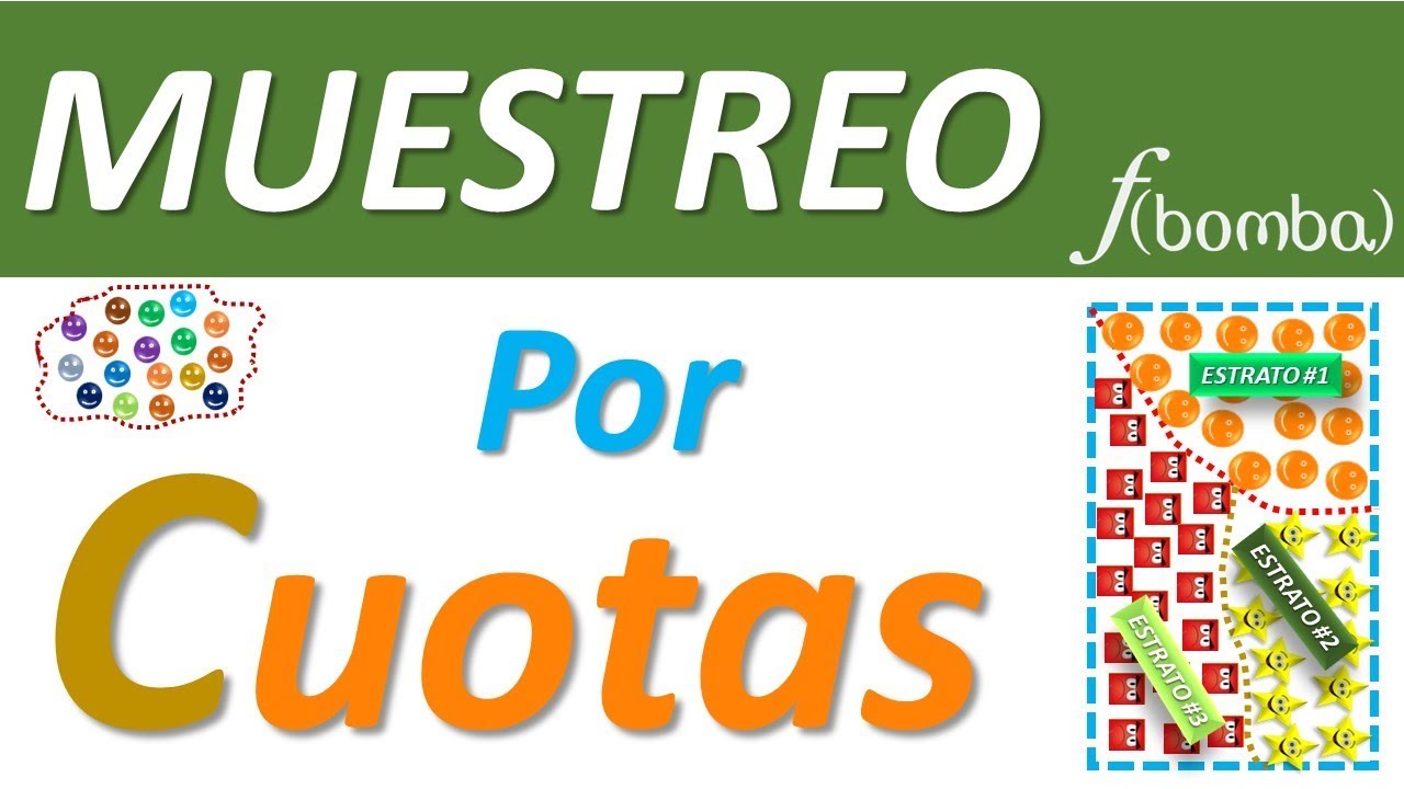 🔍👉 MUESTREO por CUOTAS & EJEMPLO de MUESTREO POR CUOTAS / Sus VENTAJAS y DESVENTAJAS