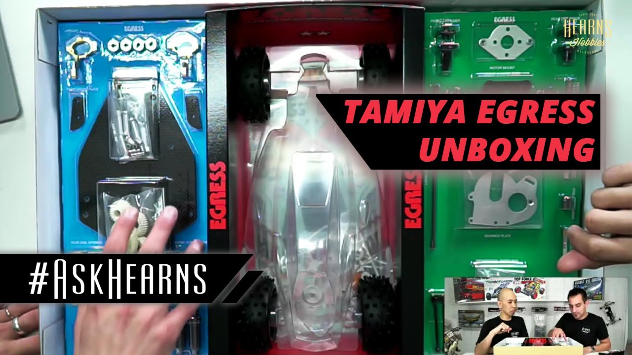 Tamiya | Egress Radio control Car Kit Re-release Unboxing | #askHearns