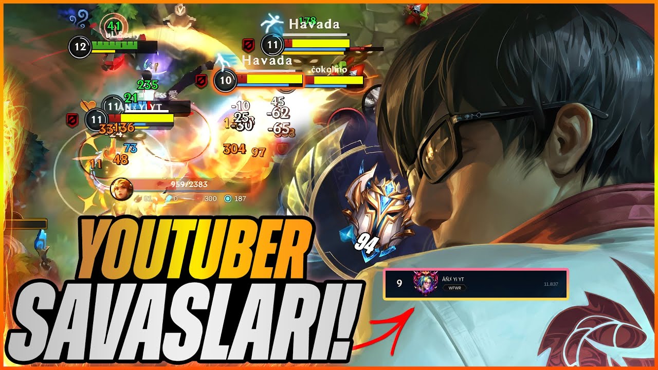 OTP Master Yi vs Scely Lee sin | Youtuber Kapışması - Wild Rift