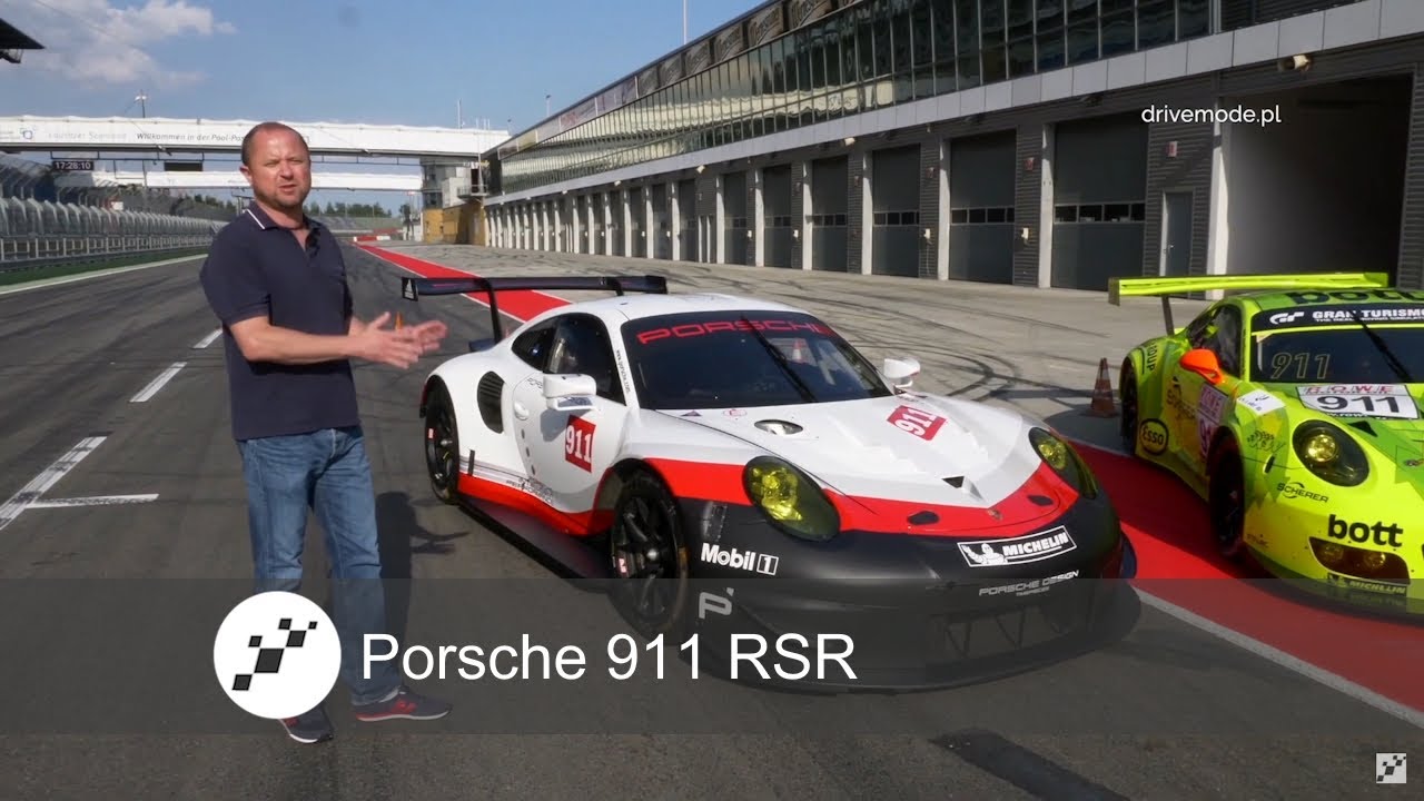 Porsche 911 RSR &ndash; pełny gaz w aucie z Le Mans!