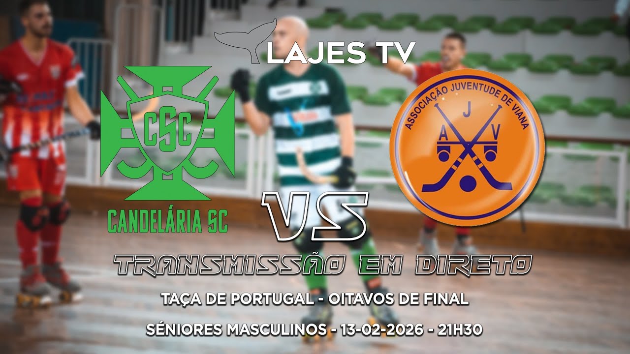 Hóquei Em Patins 25/26 - Oitavos de Final - Taça de Portugal - CSC x AJV