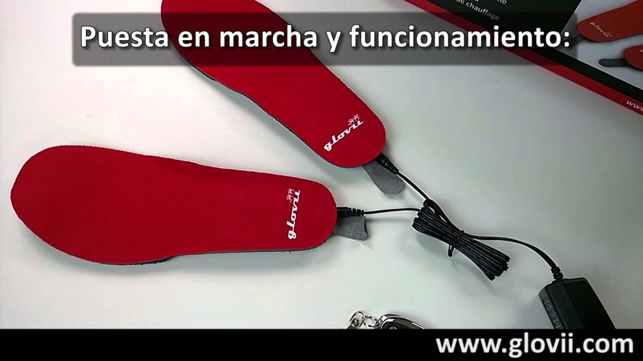 Plantillas calefactables - Glovii ES