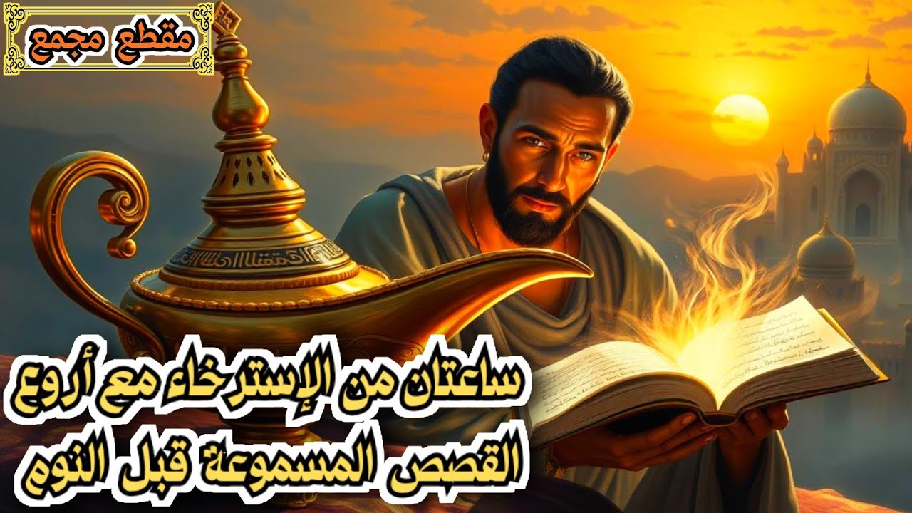 قصص مسموعة بصوت هادئ،ساعتان من الهدوء و الحِكم،صوت الحكايات
