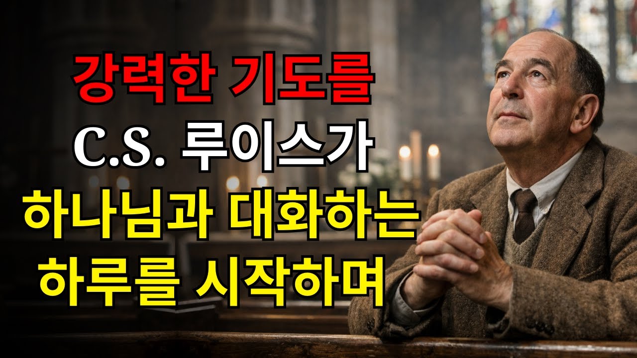 C.S. 루이스가 매일 아침 하나님과 함께하고 하루를 가장 축복된 날로 바꾸기 위해 사용한 강력한 기도를 발견하세요