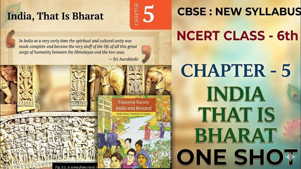 Chapter 5 Civics | India That is Bharat | Full Explanation | CBSE