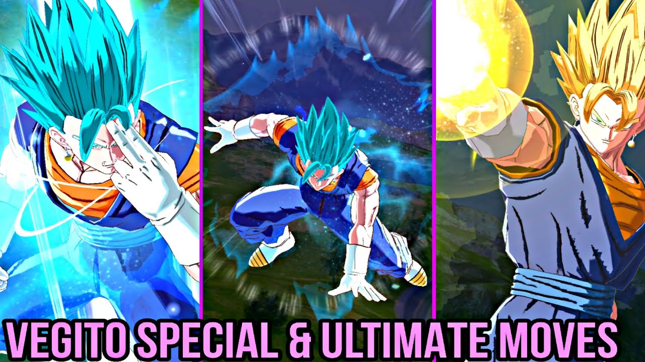 DRAGON BALL LEGENDS : ALL VEGITO SPECIAL & ULTIMATE MOVES💥 || DB LEGENDS!
