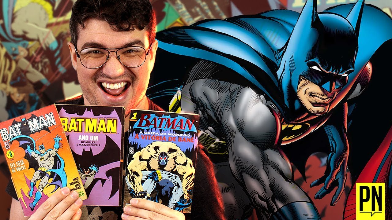 Todas os quadrinhos mensais do BATMAN na Editora Abril | Papel Jornal 16