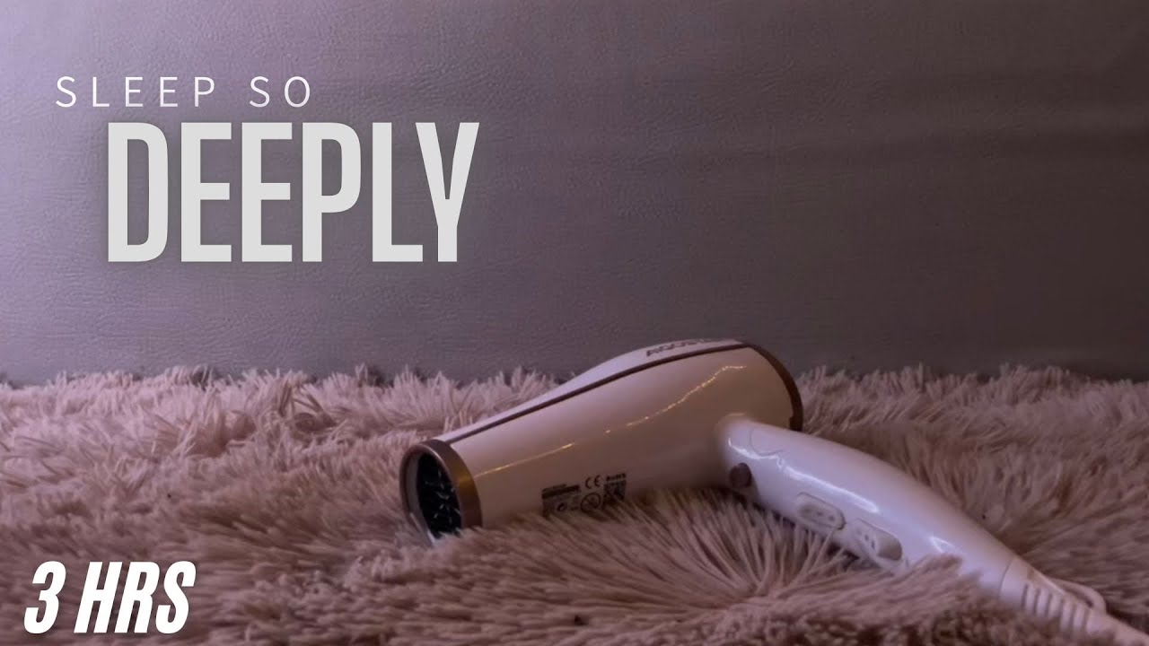 SLEEPING WELL makes your DAYS LIGHTER with this SOOTHING and INTENSE SOUND of HAIR DRYER (ASMR)