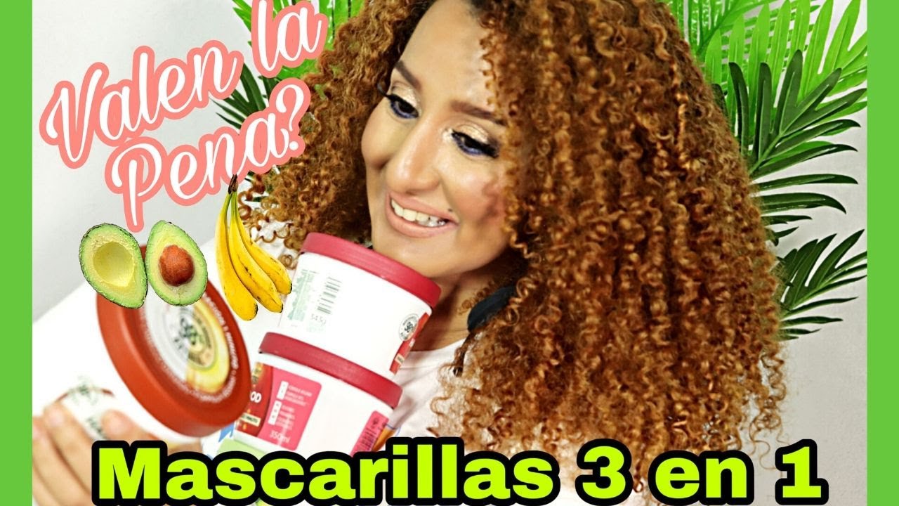 RESEÑA de las MASCARILLAS para el Pelo GARNIER HAIR FOOD FRUCTIS. CABELLOS SALUDABLES.