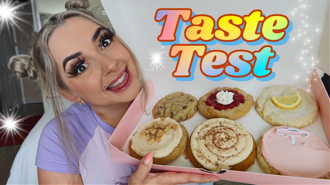 Recovering from surgery CRUMBL COOKIES TASTE TEST!!!