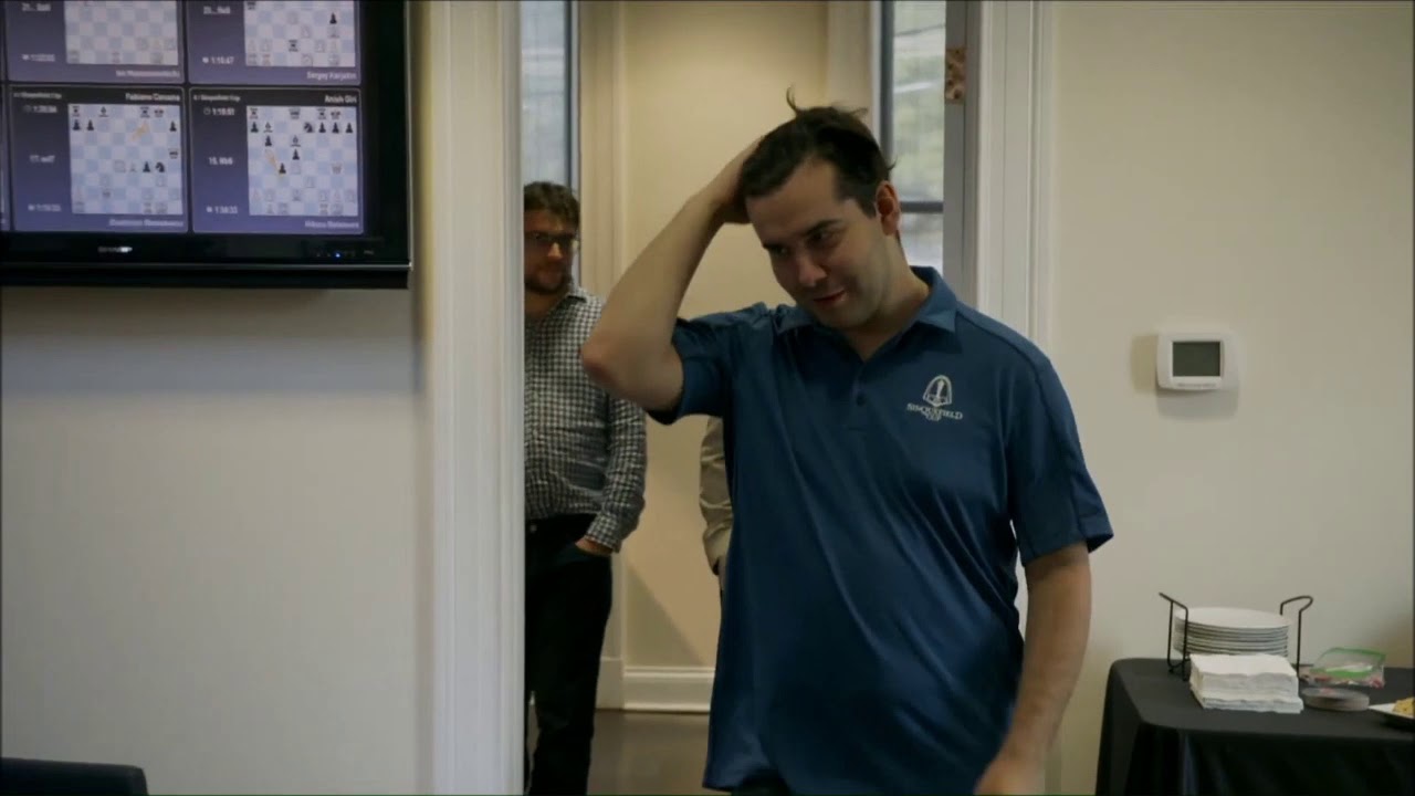 GM Nepomniachtchi (Russia) - GM Vachier-Lagrave (France) 2019 5m PGN