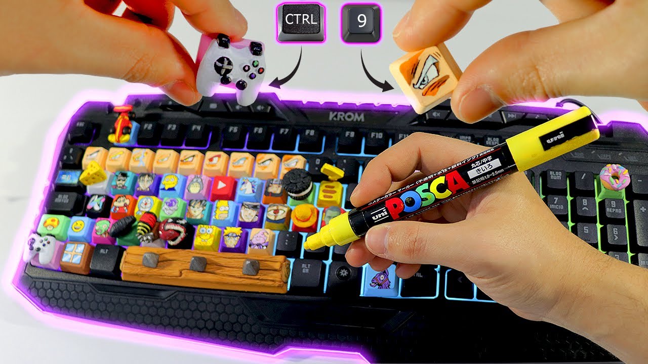 &iexcl;PERSONALIZANDO MI TECLADO TECLA POR TECLA! (parte 4) | &iexcl;esto empieza a ponerse dif&iacute;cil! 😵