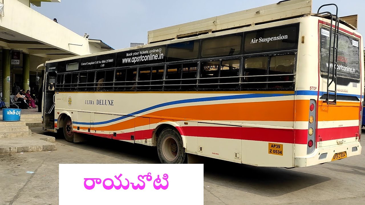 Pulivendula - Rayachoty - Tirupati .. APSRTC Bus Journey