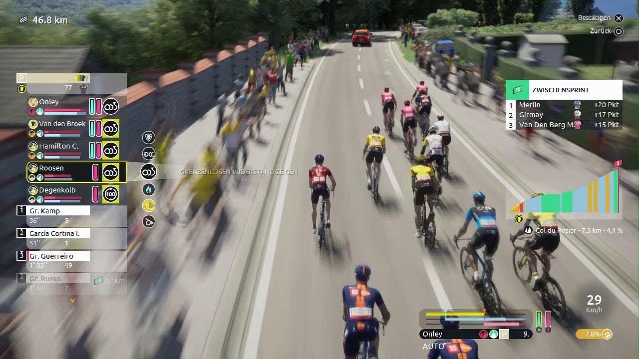 Tour de France 2025 Race of the moment stage 4