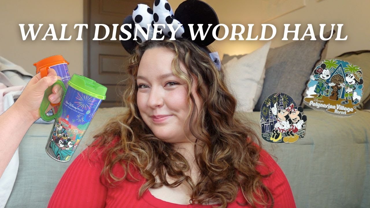 WALT DISNEY WORLD HAUL✨ - everything I bought in Disney World, merch, clothes, pins, ears, & more!