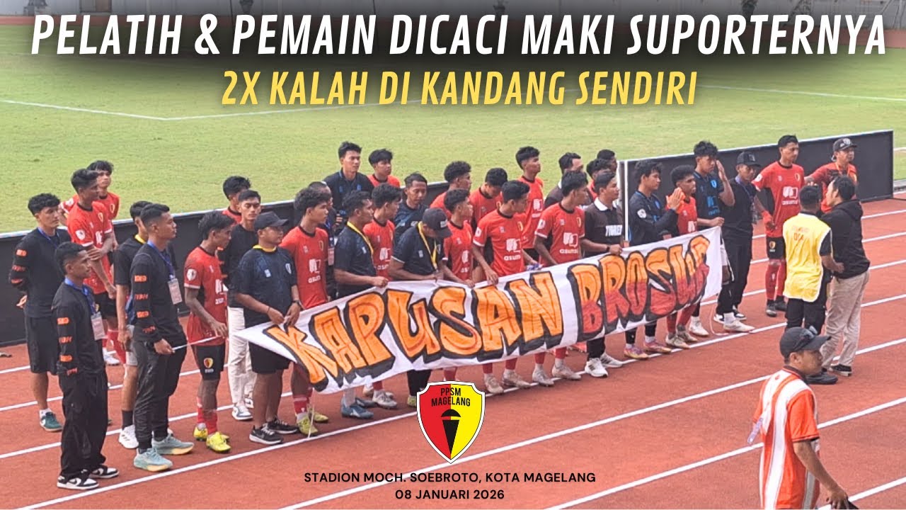 AFTER MATCH PENUH EMOSI!! Suporter Kecewa | PPSM Magelang vs Persibas Banyumas | Liga 4 Jateng 2026