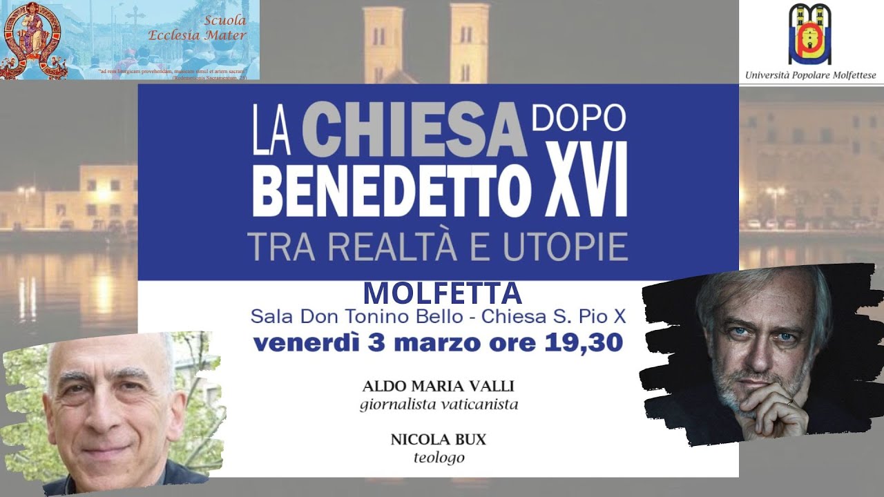 Aldo Maria Valli - Don Nicola Bux: LA CHIESA DOPO BENEDETTO XVI TRA REALTÀ E UTOPIE
