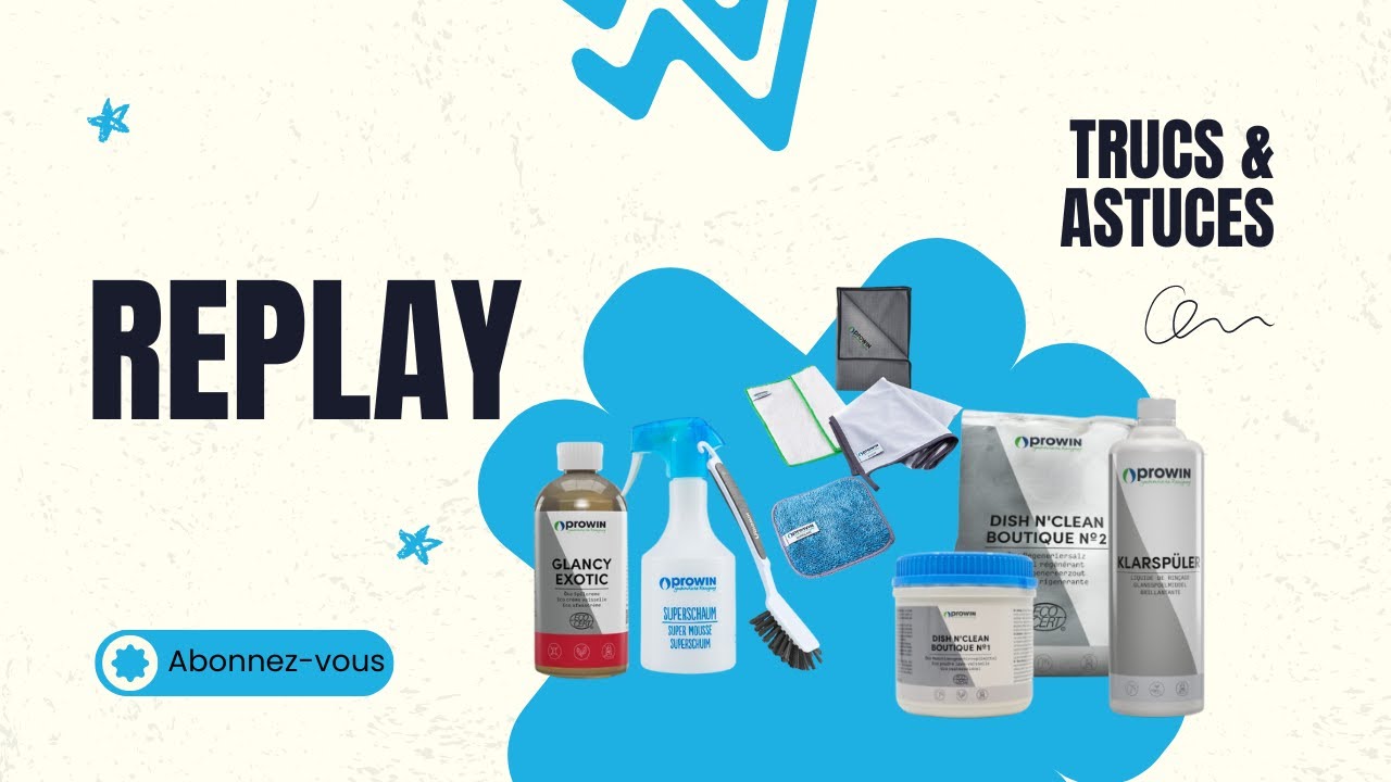 Vaisselle - GLANCY - CRISTAL - LONDRY - BROSSE VAISSELLE - DISH N CLEAN - PROWIN