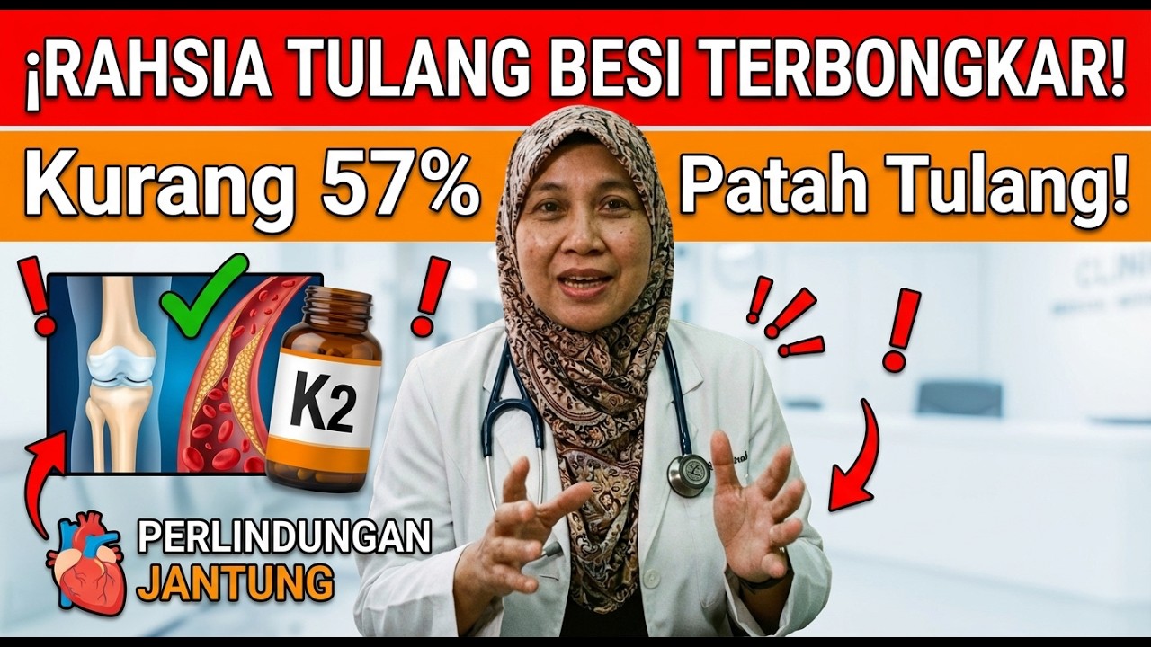 Selepas Umur 60: Vitamin Ini Turunkan Risiko Kematian Sebanyak 34% (Sains Menjelaskan)