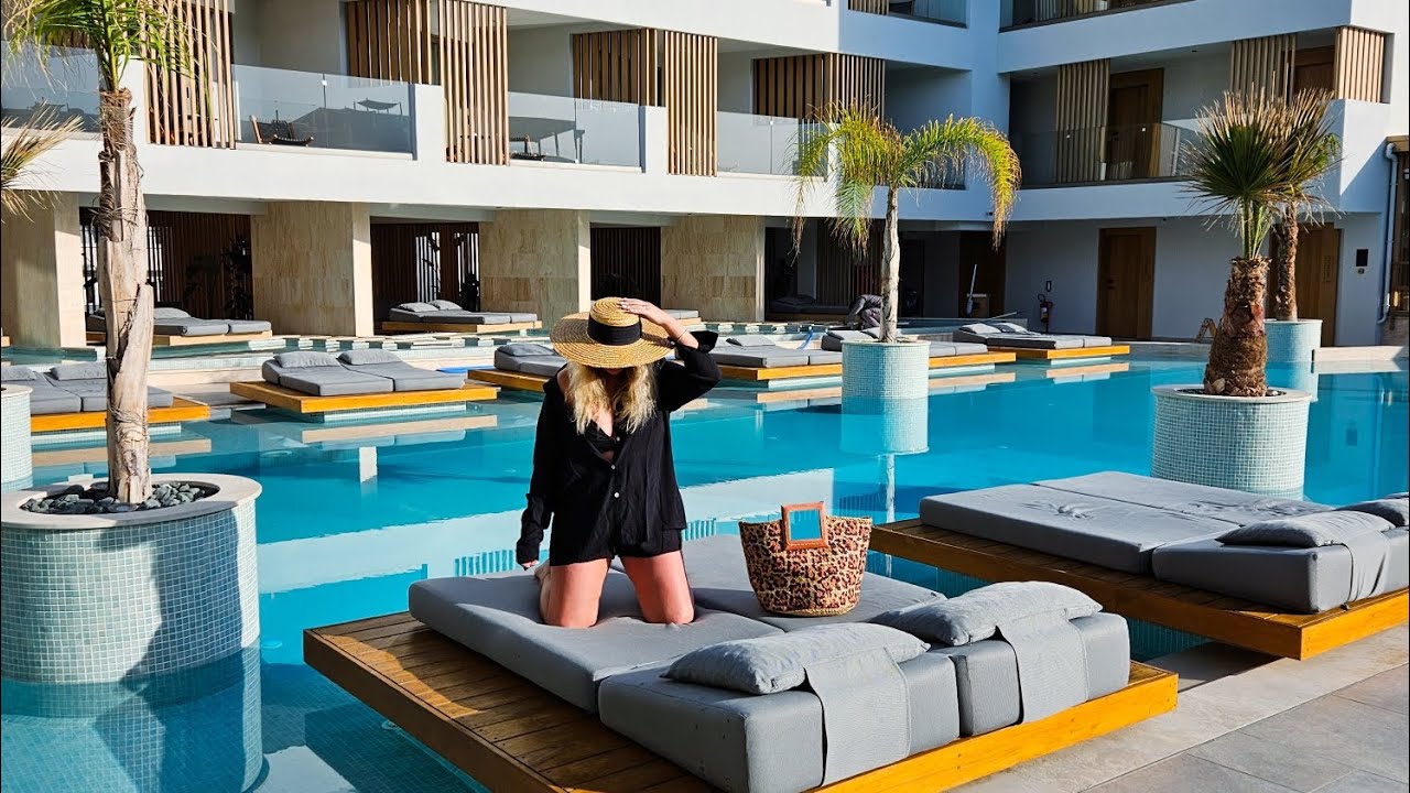 Travel vlog/Akasha beach hotel&spa *****5 star hotel Crete/Grecia #vacation #crete