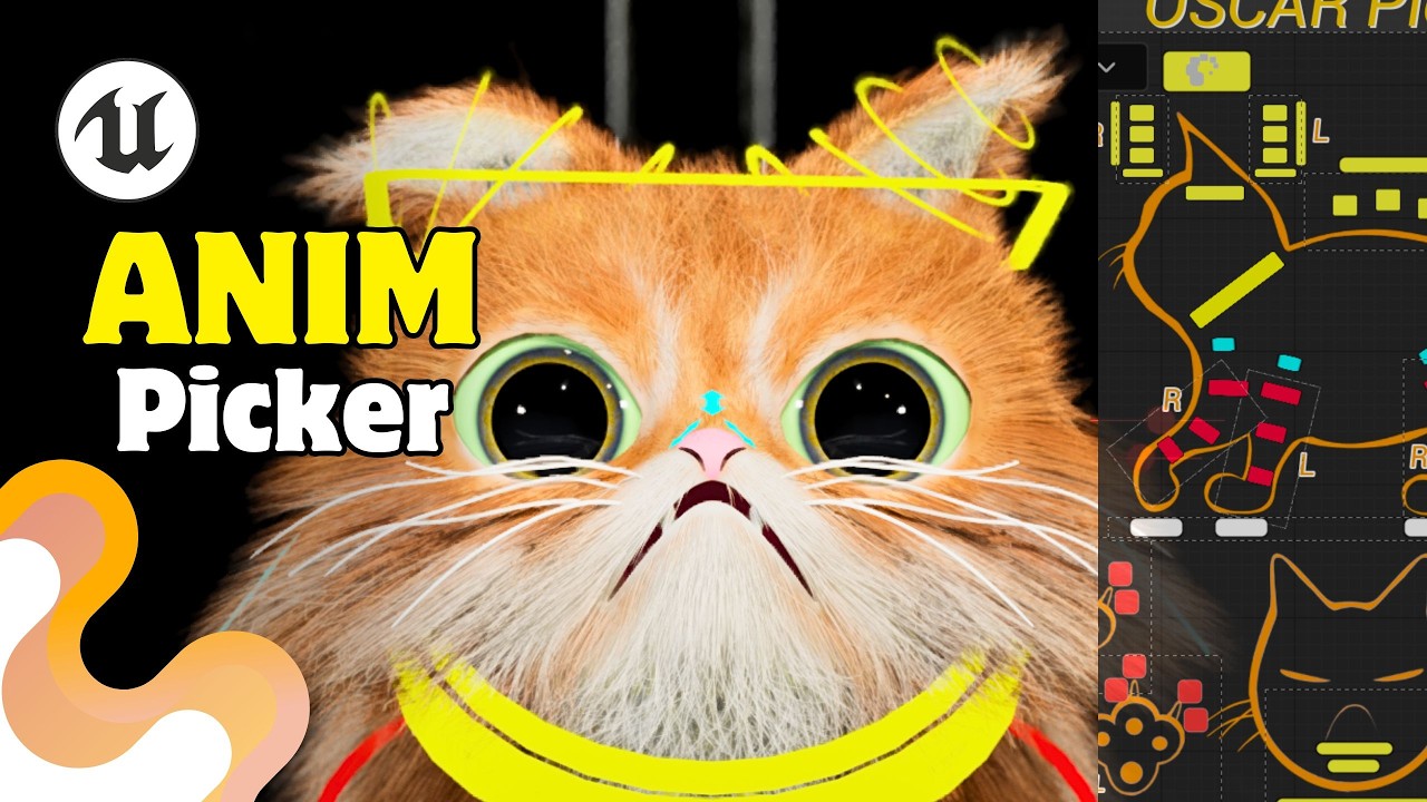 Учебник по Anim PICKER в Unreal Engine 5.6