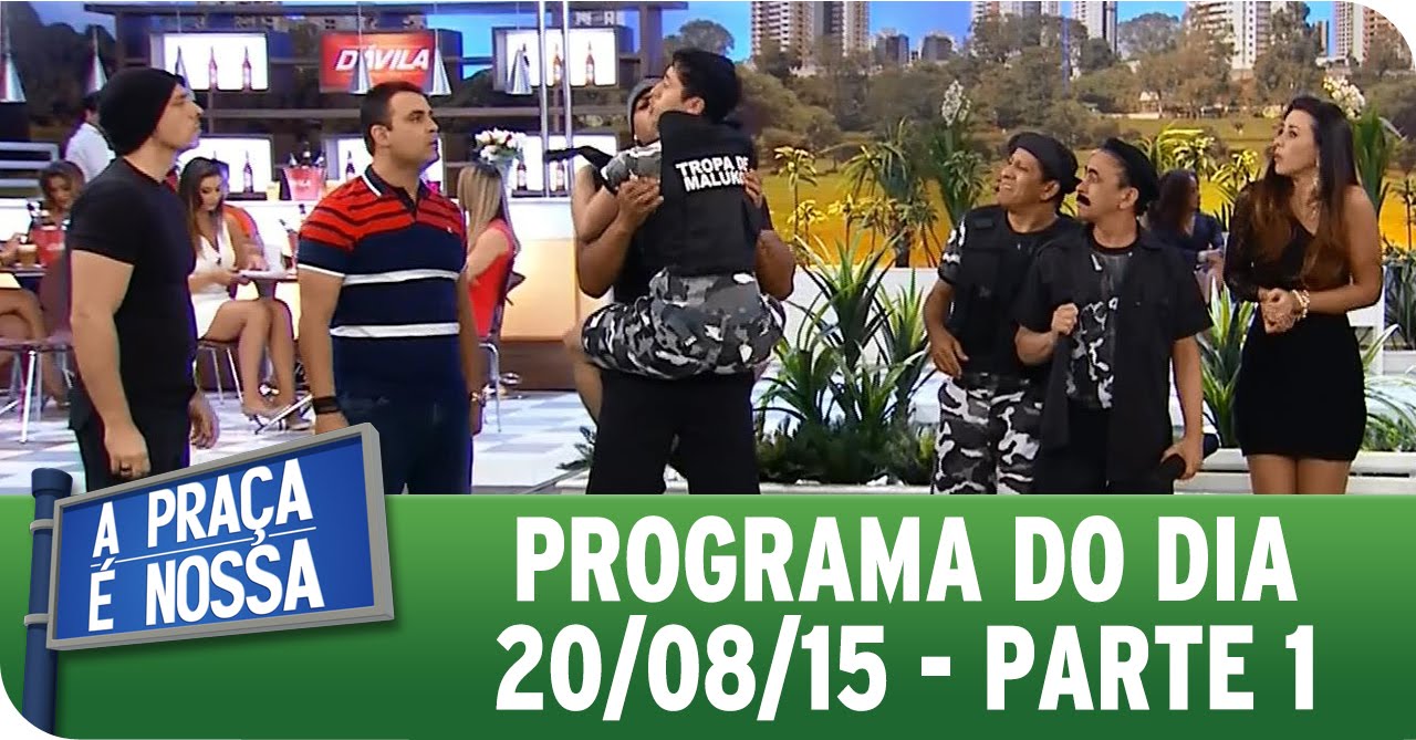 A Praça É Nossa (20/08/15) - Íntegra do Programa - Parte 1