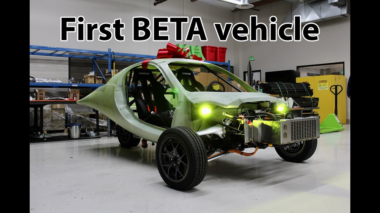 Aptera's first BETA vehicle