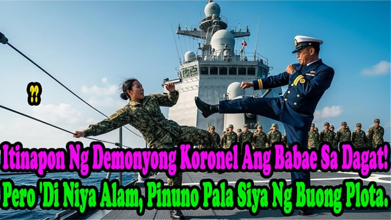 Sinipa Ng Kumander Sa Brp Sierra Madre Ang Babae, 'Di Niya Alam Na 3-star Fleet Commander Pala Ito.
