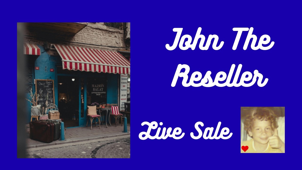 ♥ Live Sale with Maria CA - Thrifter ♥ Saturday Feb. 14,2026 ♥ 10 AM PST / 12 CST PM / 1 PM EST ♥