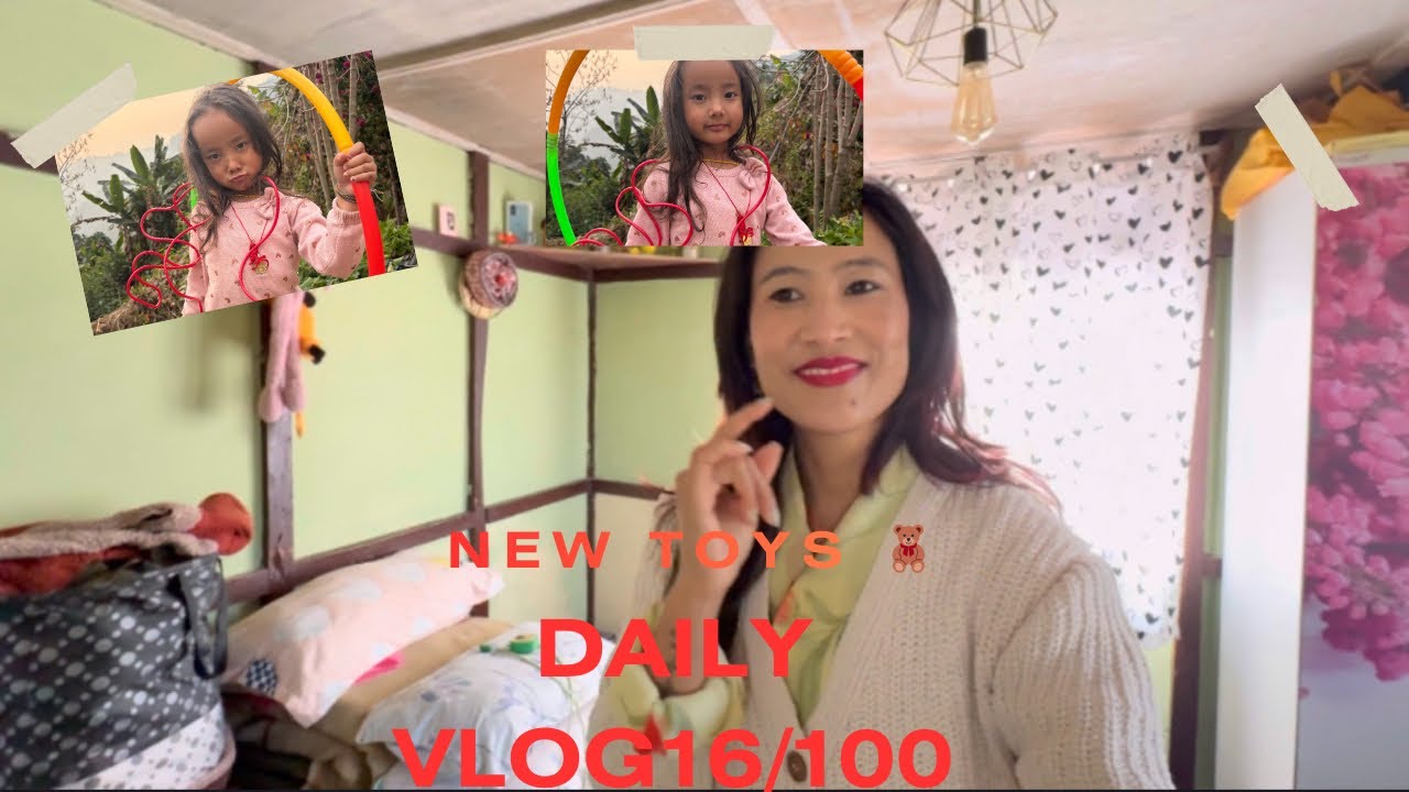 Yudol’s new toys/getting ready in the morning 💄16/100
