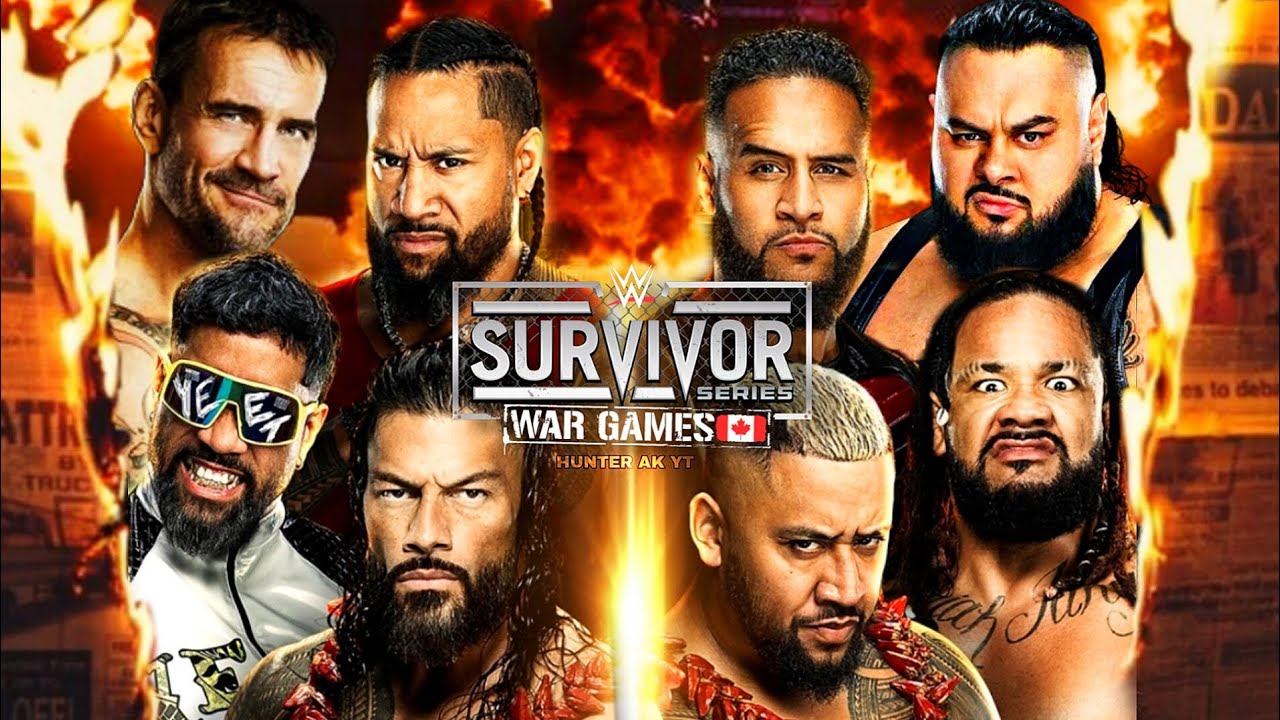 Team Roman Reigns vs Team Solo Sikoa WWE Survivor Series Bloodline Wargames 2024 - FULL MATCH