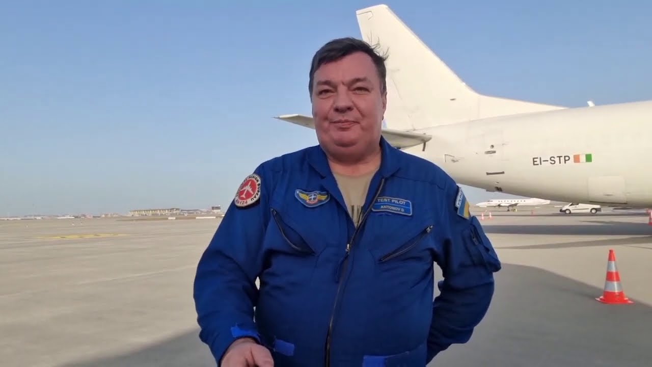 Начало кругосветки. Лейпциг-Кефлавик-Бангор на Ан-124 Руслан. Видео из кабины экипажа.