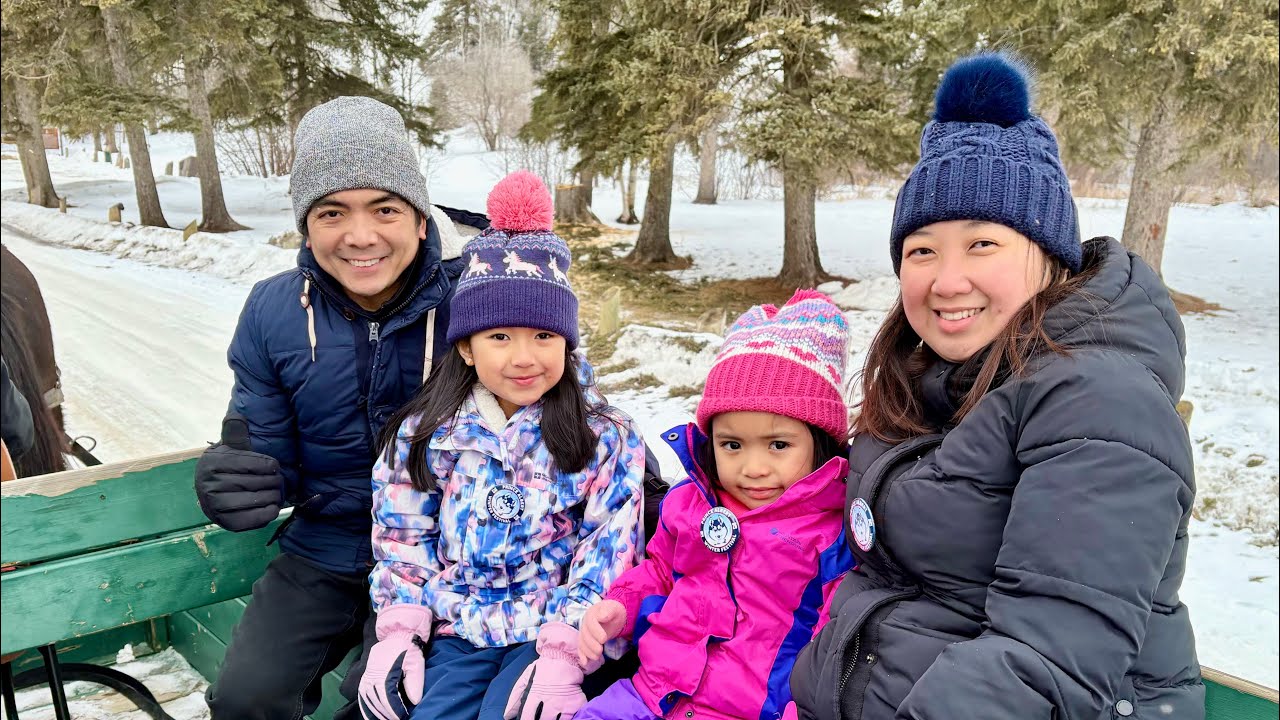 Family Day | Sleigh ride | Sledding | Little Red SK Canada | February 2026