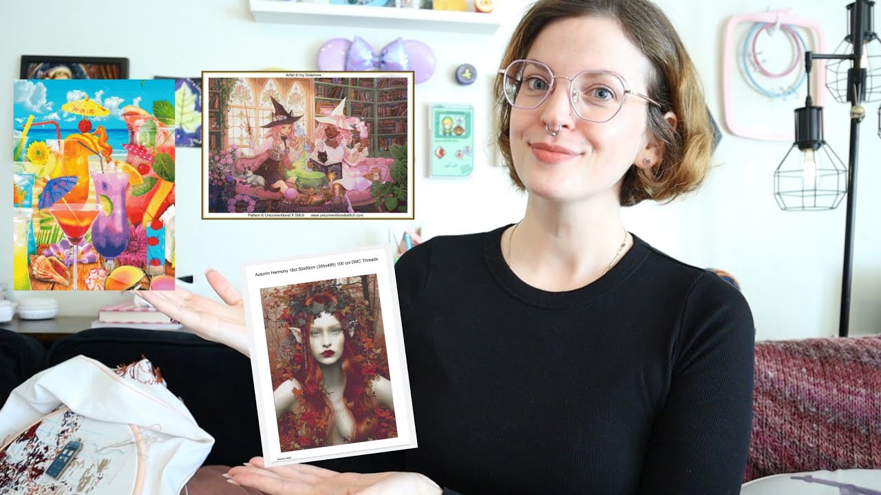 Flosstube: almost meeting all my weekly crafty goals