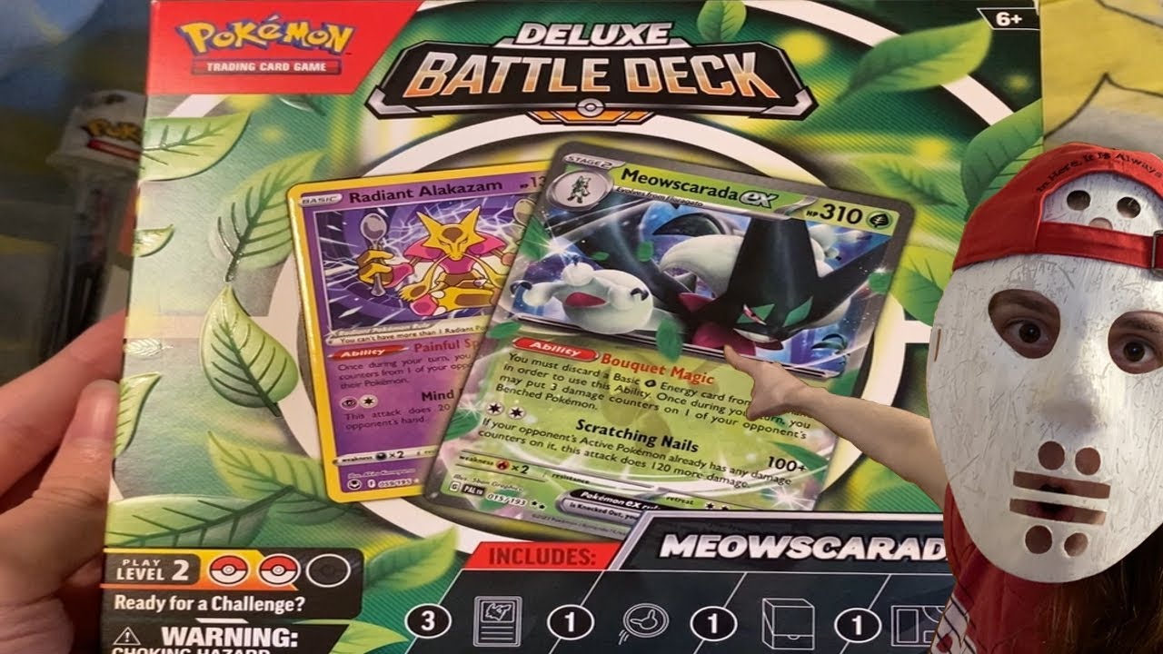 Meowscarada ex Deluxe Battle Deck Unboxing! | Pokemon TCG