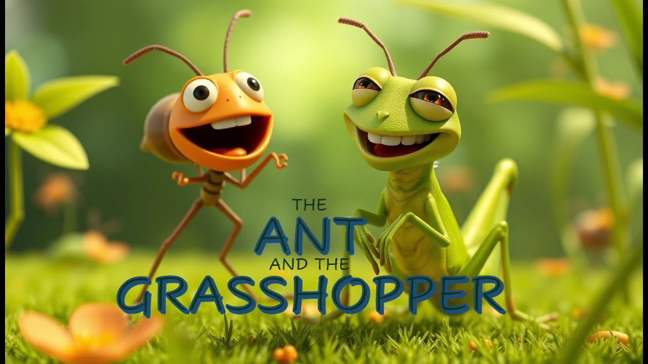 Ant and Grasshopper | चींटी और टिड्डा Hindi Kahani with Moral, Short Story for Kids, Bedtime Stories