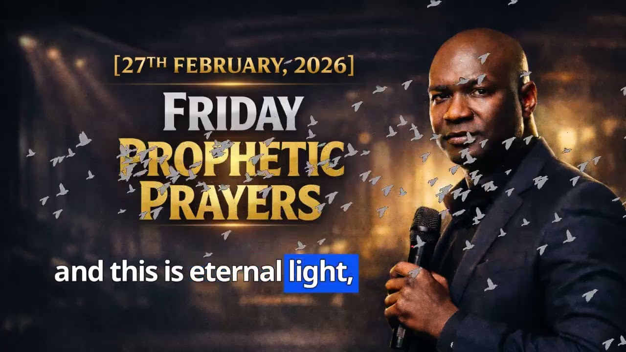 [27TH FEBRUARY, 2026] FRIDAY PROPHETIC PRAYERS | APOSTLE JOSHUA SELMAN