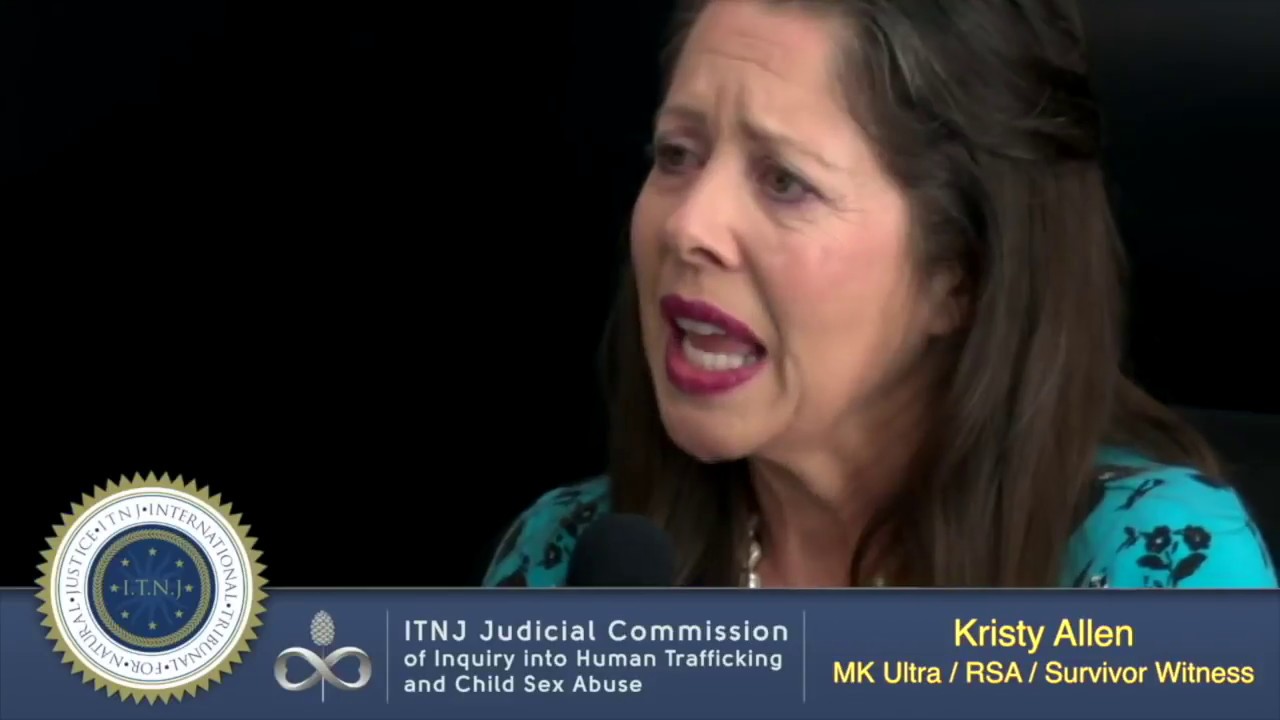 Kristy Allen, MK Ultra SRA Survivor. ITNJ Seating. On IWOCG