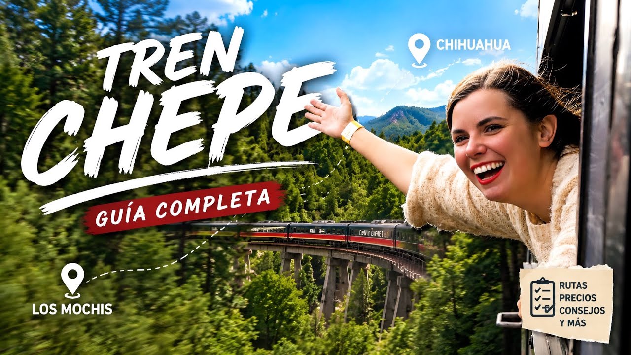 TREN CHEPE EXPRESS 🚆 Recorrido Chihuahua - Sinaloa 🇲🇽 GUIA COMPLETA 