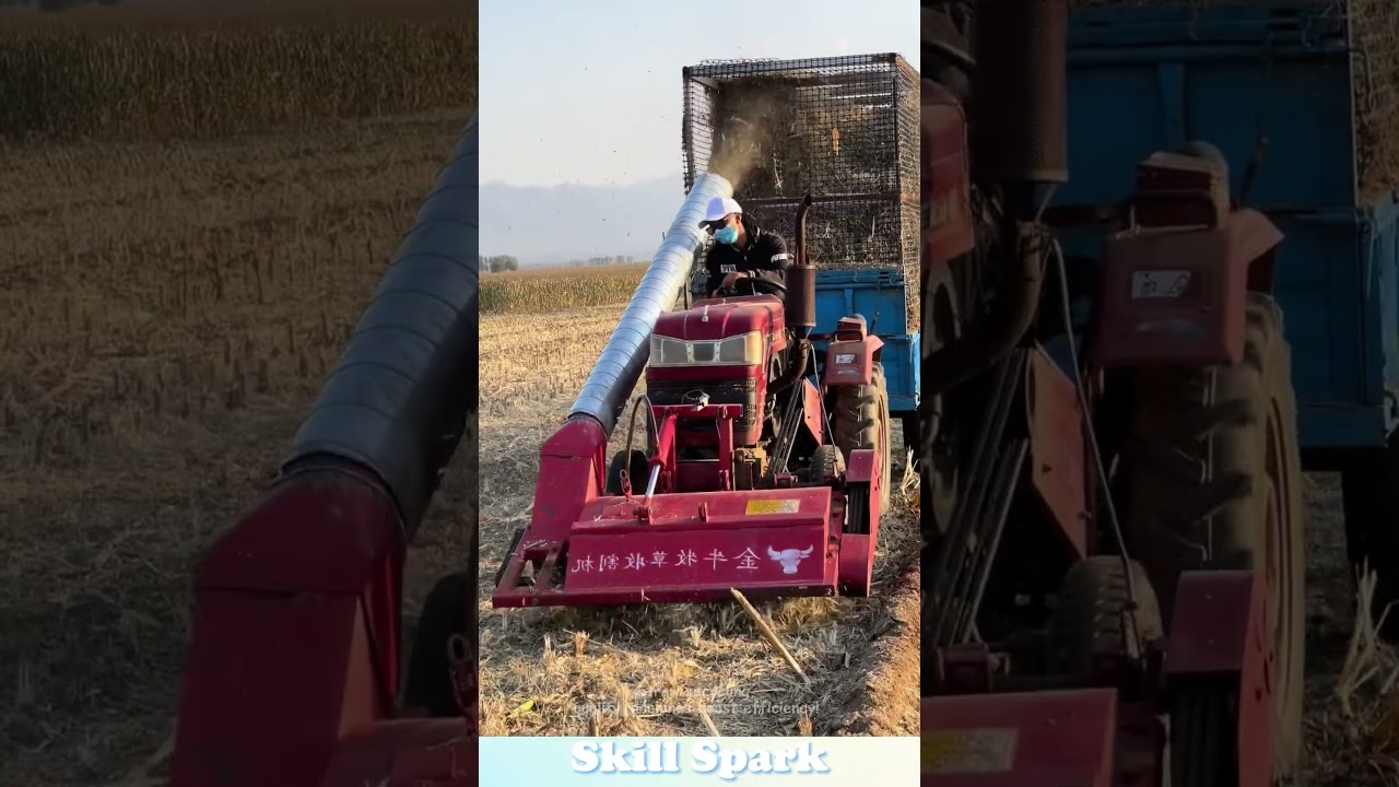 Straw recycling, quality machines boost efficiency! 